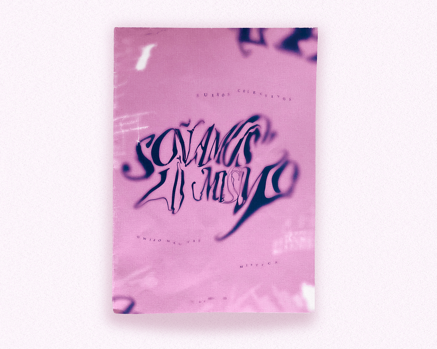 Cover of the zine: ‘Soñamos lo mismo.’
