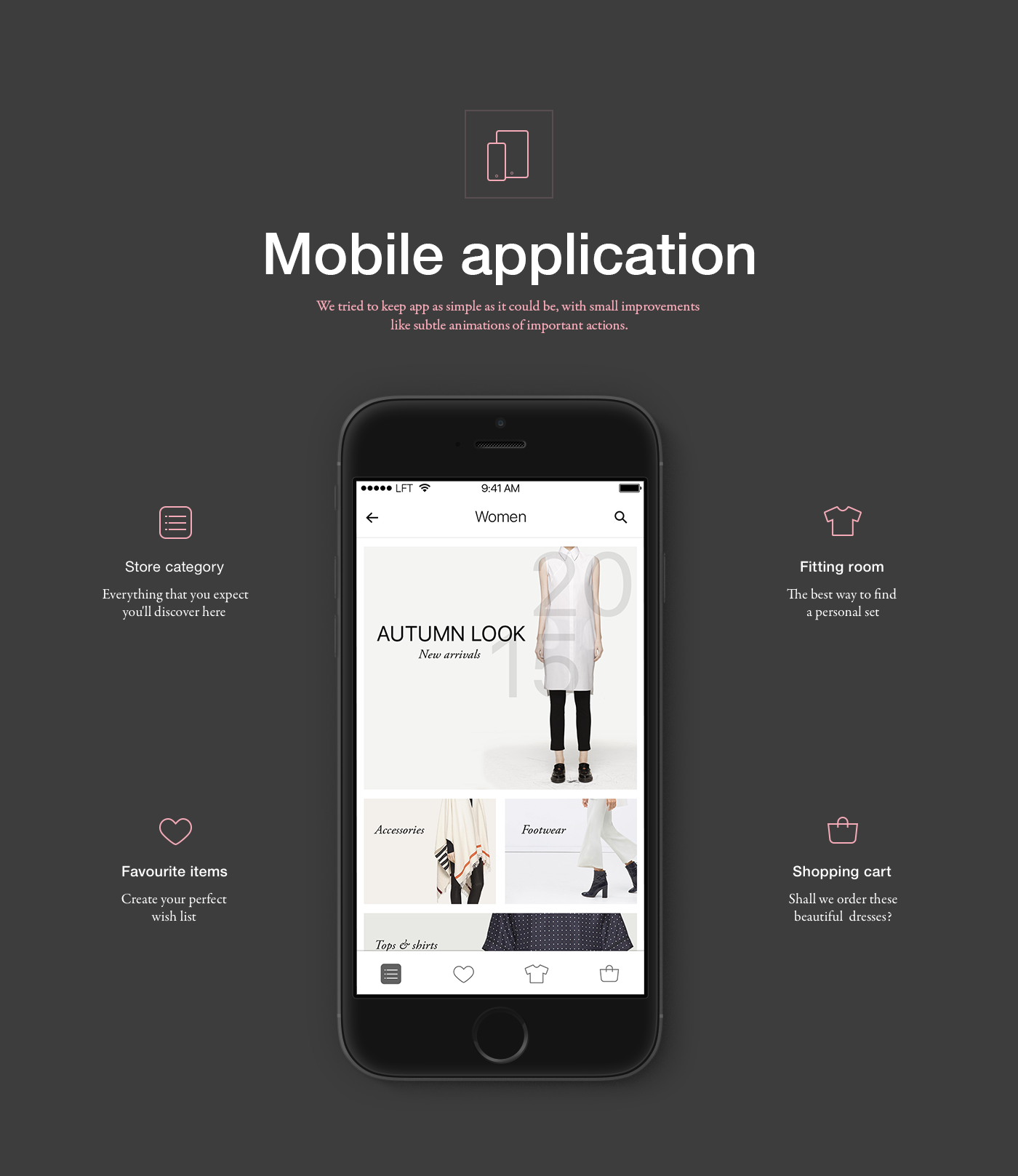 UI ukraine e-commerce app ios ux shop store application Catalogue mobile payment