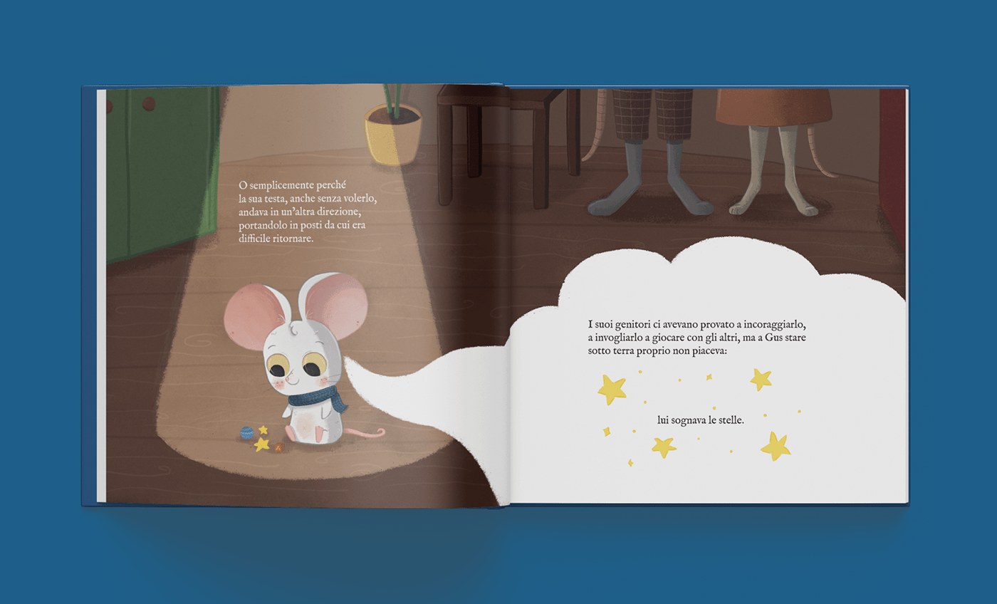 Asperger asperger's syndrome autism book children children book illustrated ILLUSTRATION  mouse stars