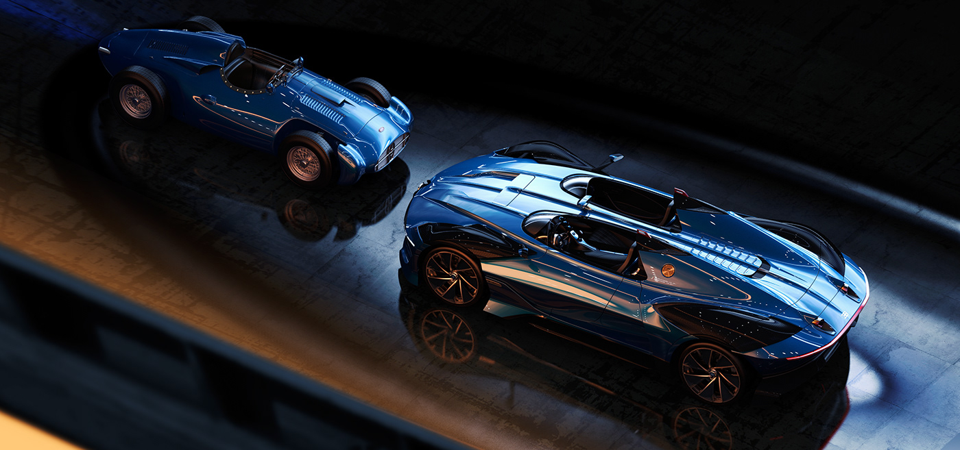 automotive   bugatti cardesign CG dream lifestyle race rendering transportation Vehicle