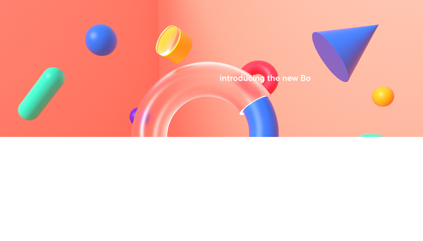 logo branding  3D apstract colorful ILLUSTRATION  cinema4d identity animation  2D