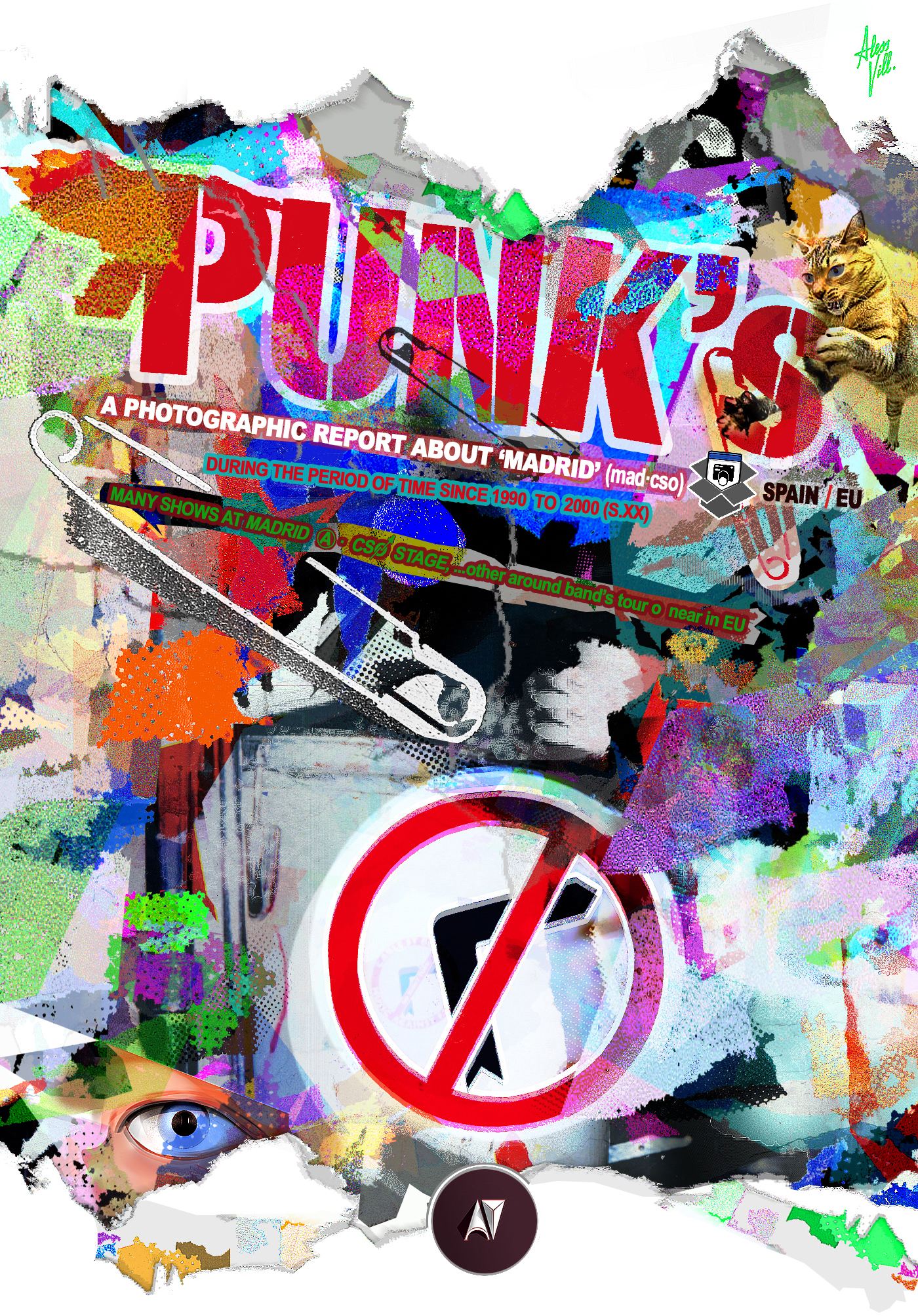 Photography  art direction  photo-montage punk Muisc Punk Rock Hardcore