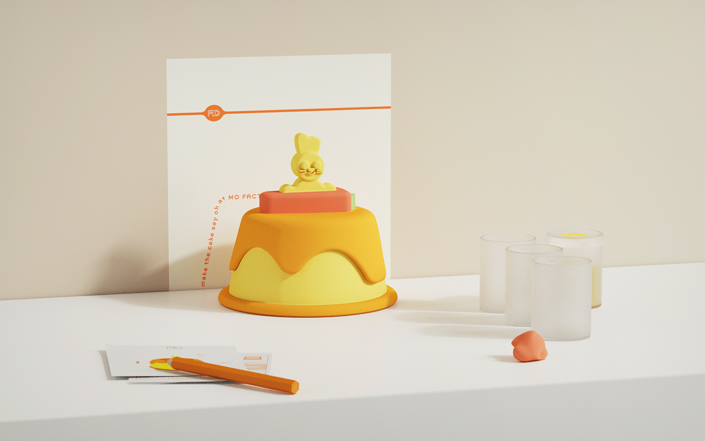 3D Printer bakery bread cafe cake dessert Food  industrial design  printer product
