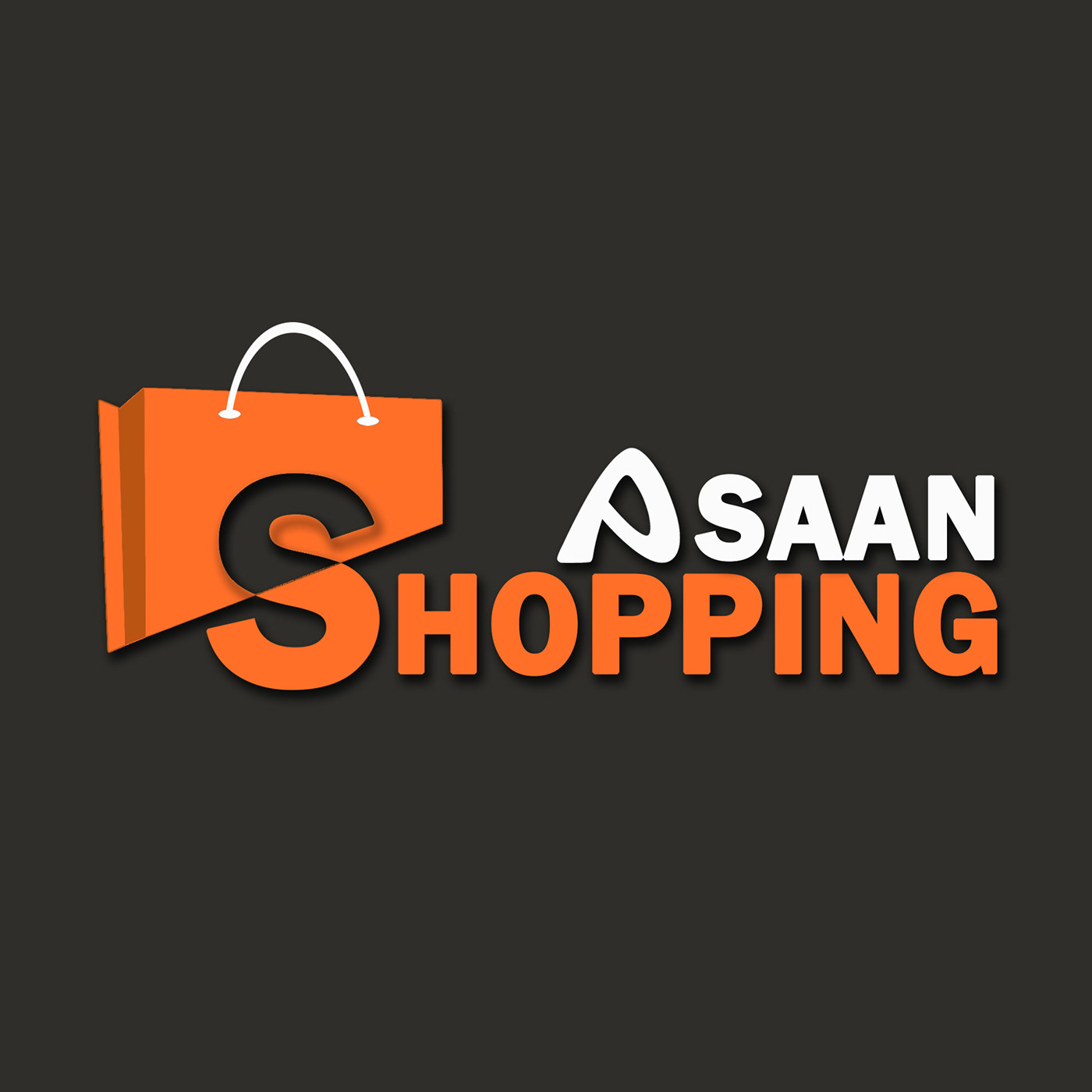 Online Sale Shop Shopping Asaan Logo