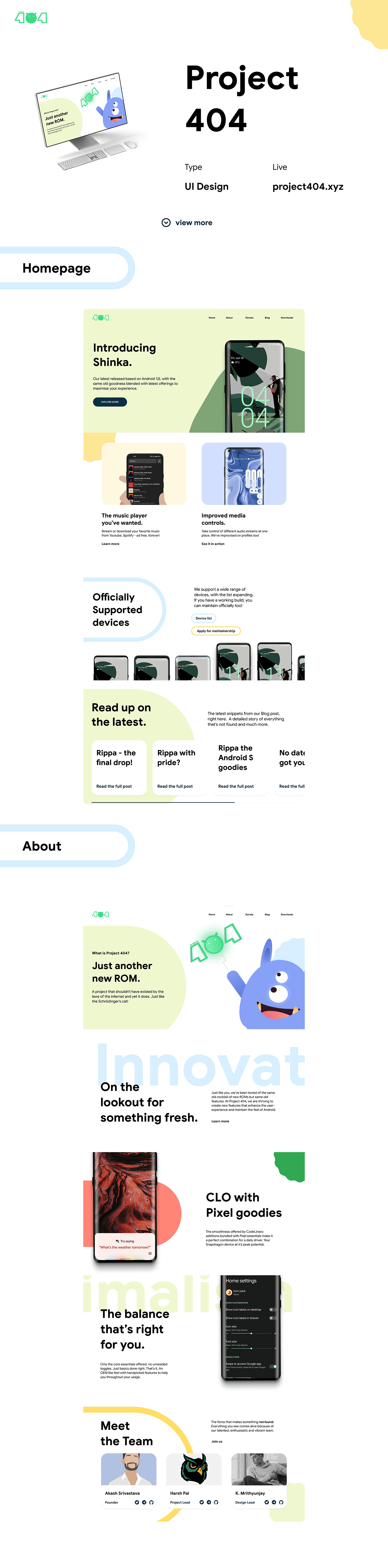 UI Website Website Design