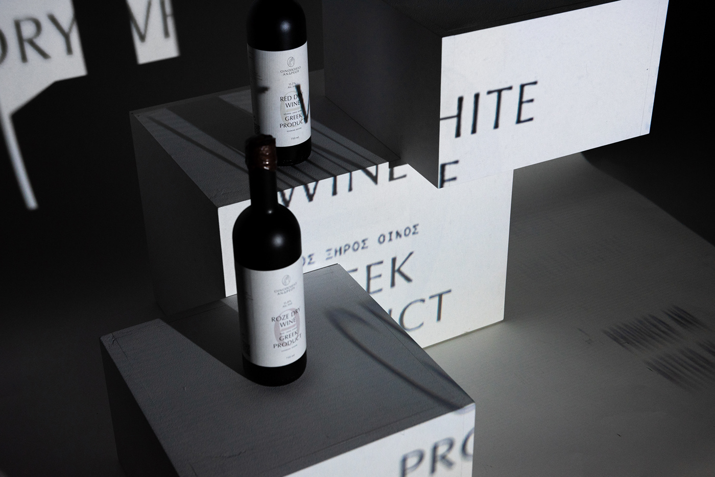 wine Label alcohol dark greek Packaging design premium Theta death