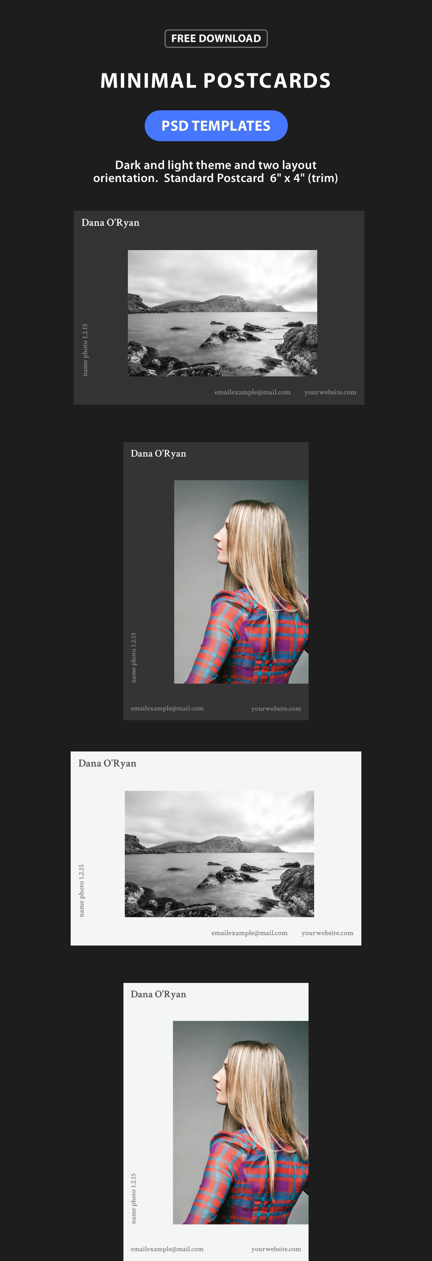flat graphic design  Layout minimal Photography  psd template