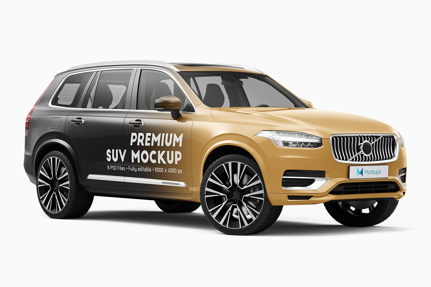 Volvo wrapping Mockup tuning decal foiling print graphic tools xc90