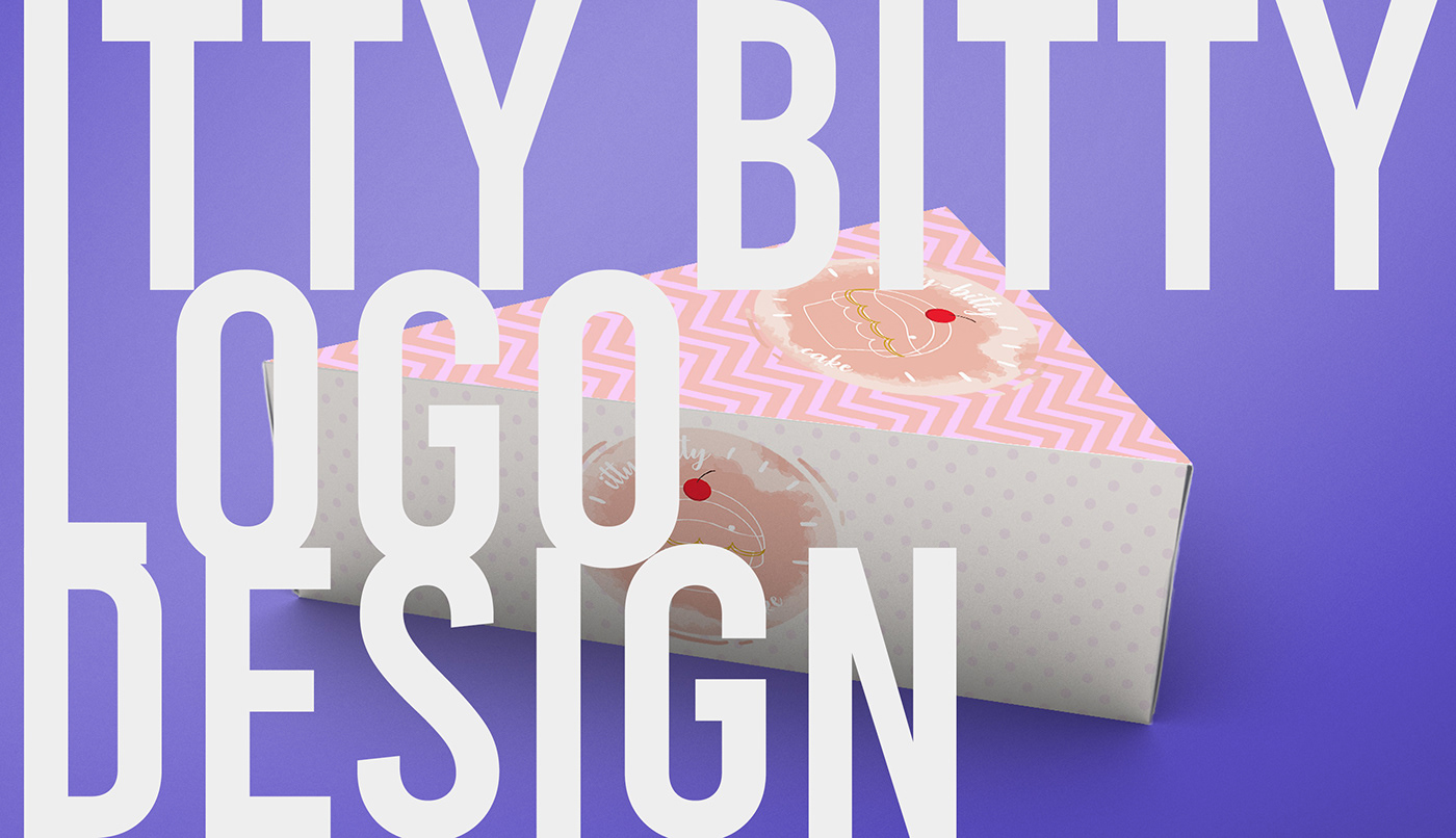 ai brand brand book cake designing Identity Design Illustrator logo Logo Design studio