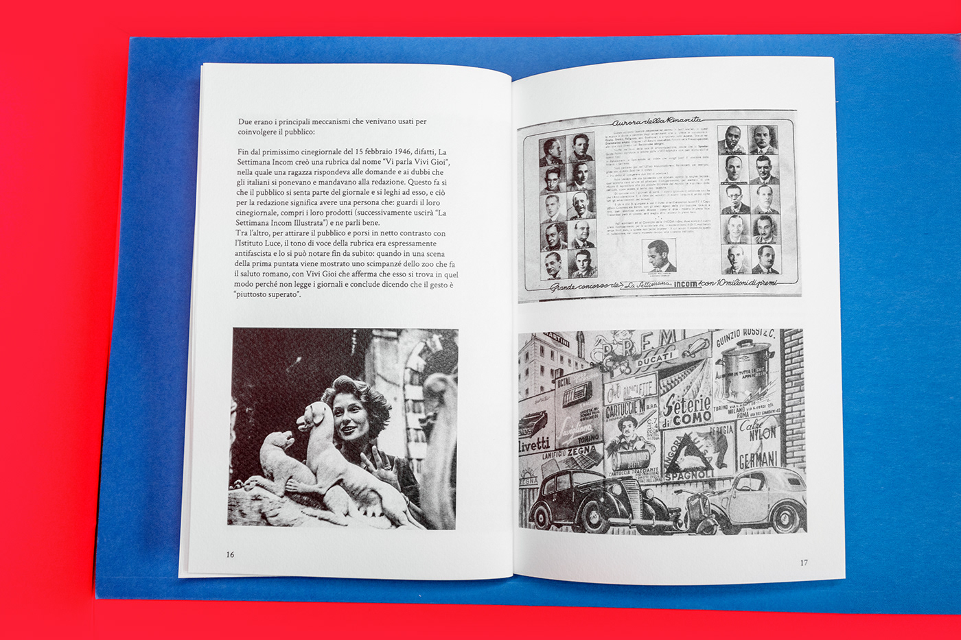 book history settimana incom print design  research visual culture