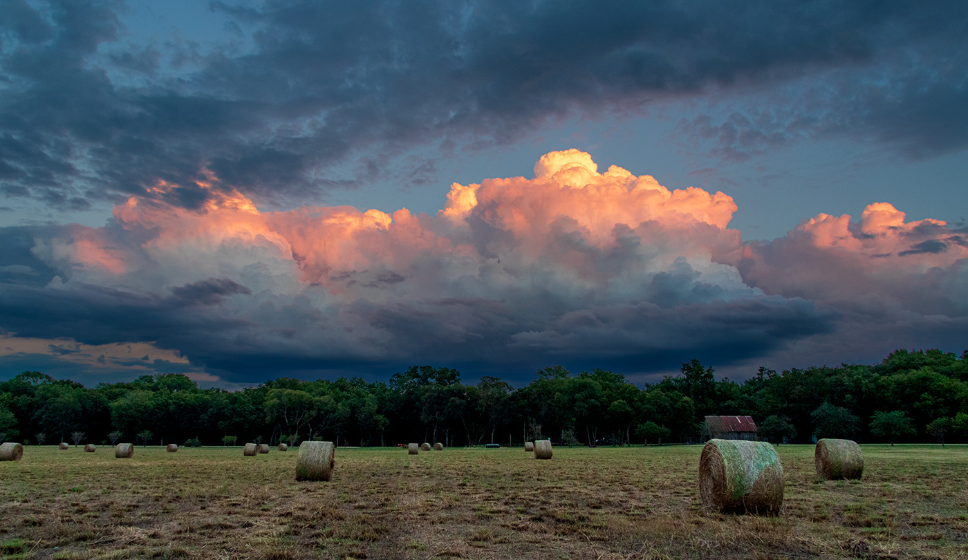 clouds haybales Landscape Nature Photography  SKY thunderstorm weather