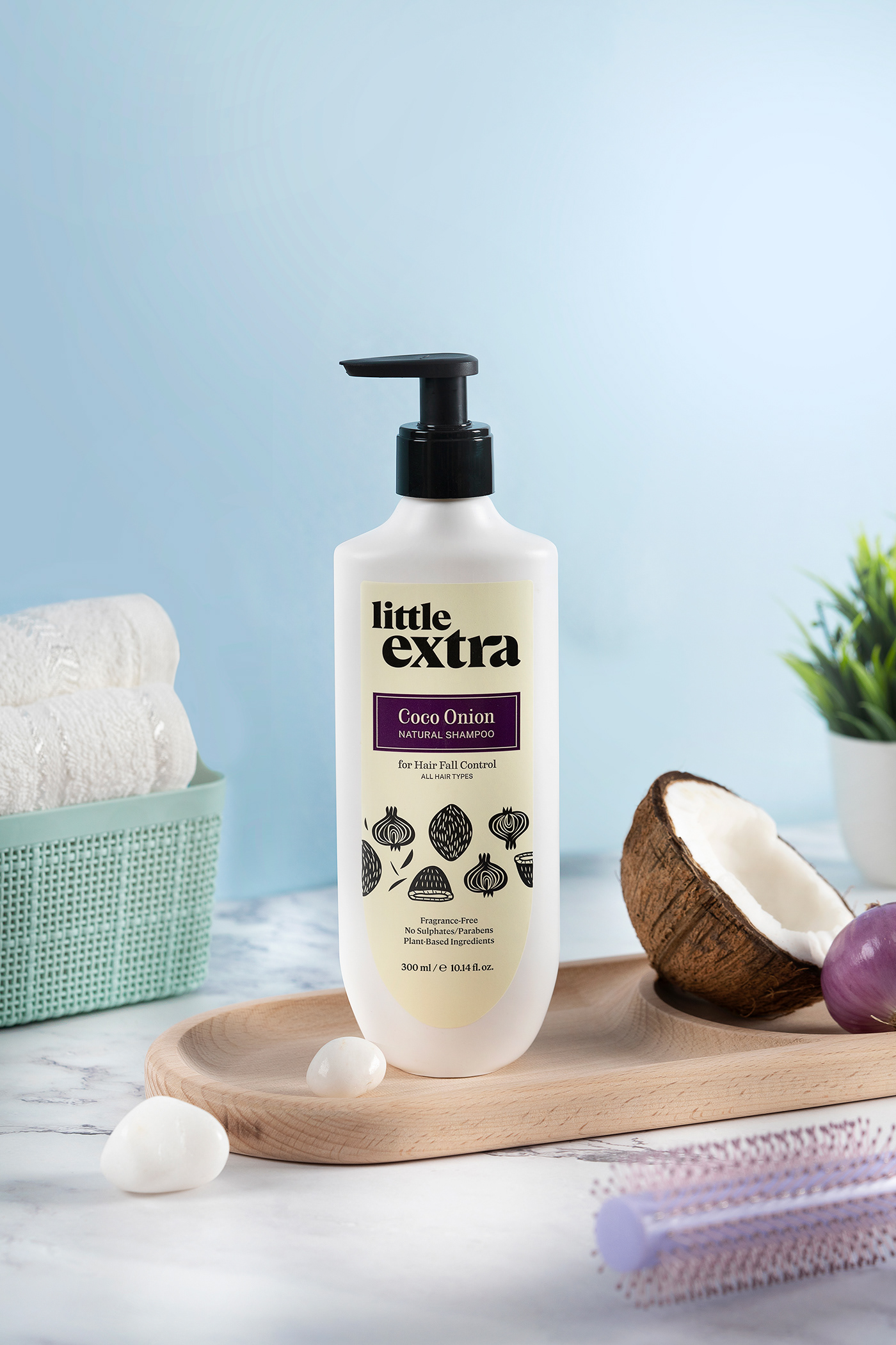 Coconut coconut oil hair haircare products hairoil oil Onion Product Photography shampoo shampoo bottle