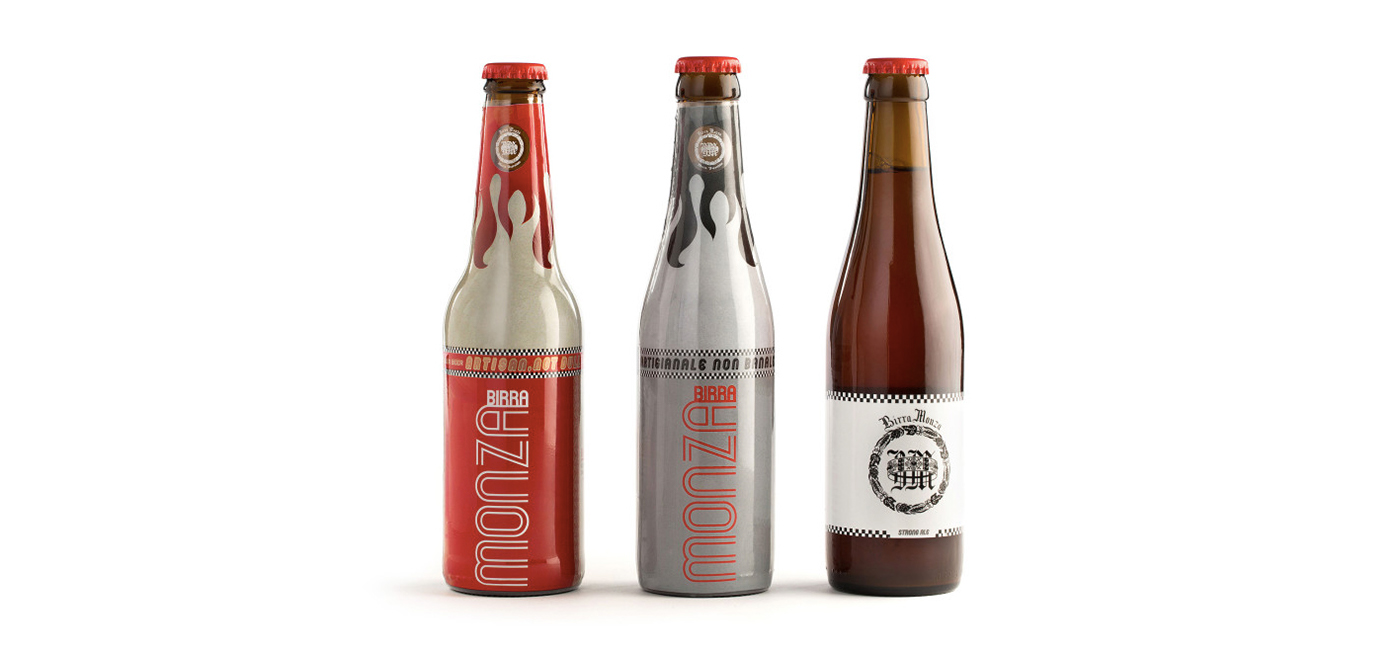 beer Packaging copywriting  sleeve MADEINITALY monza Logo Restyling urban guerrilla
