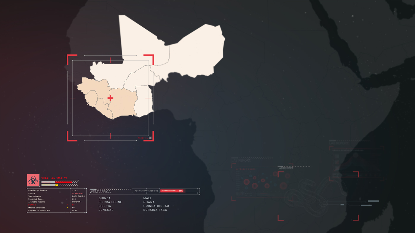 ebola economy morgan Spurlock nativetonoise ntn fluxdesignlabs motiongraphics animation  UI