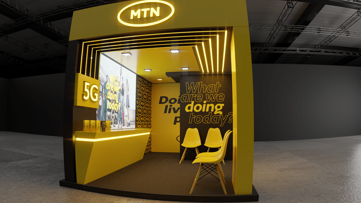 5g booth booth design mtn network nigeria