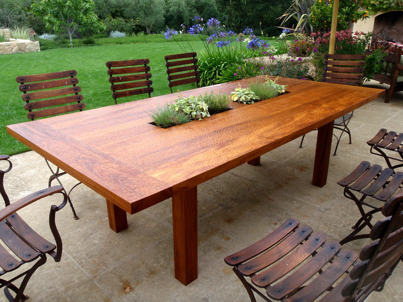 Recycled Teak Outdoor Table