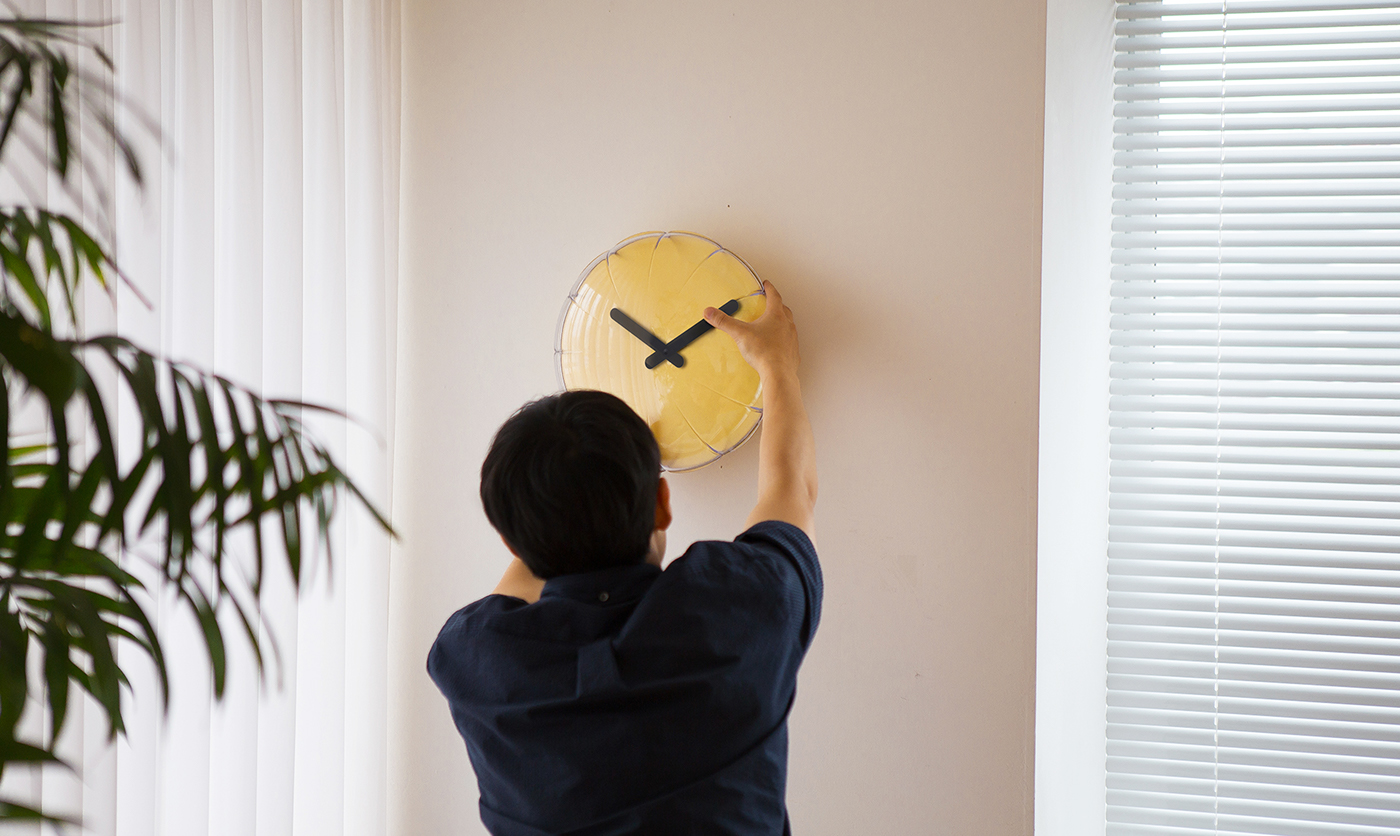 productdesign living clock ARIABALLOONCLOCK