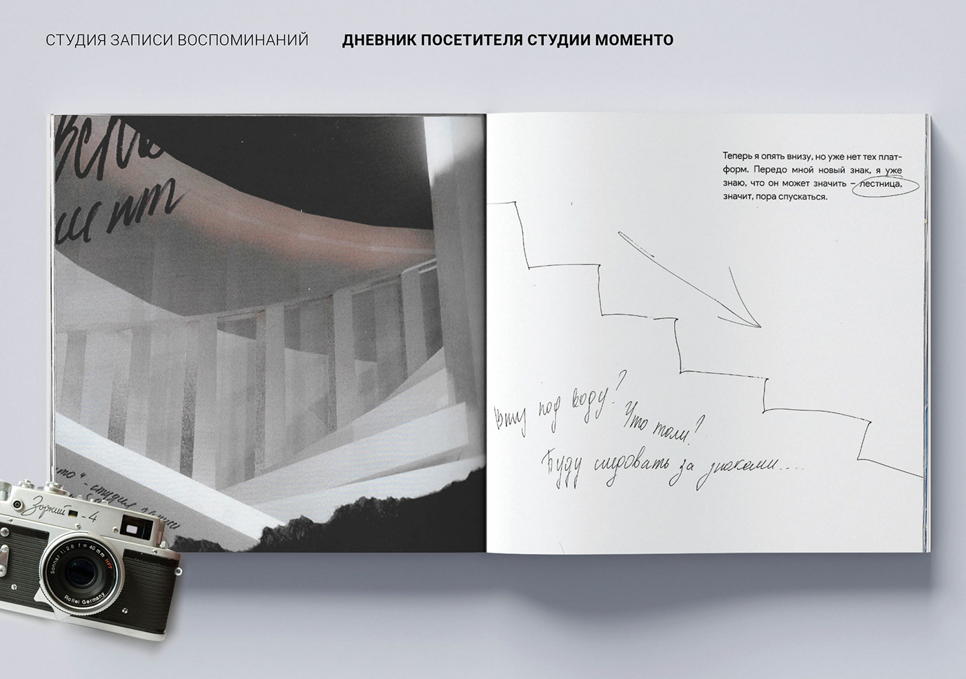 брошюра графический дизайн дизайн книга Момент фирменный стиль HSE Student work