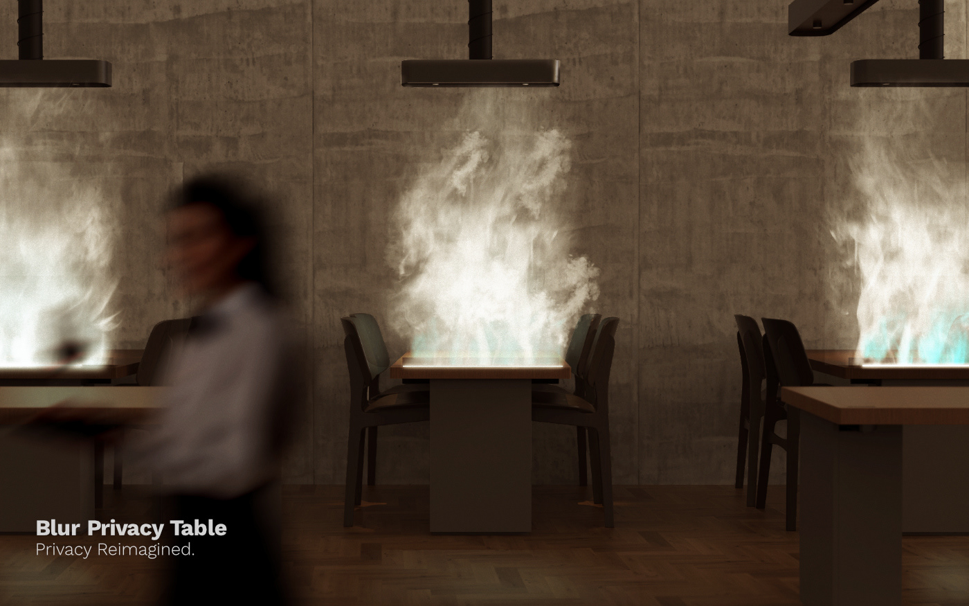 fine dining furniture industrial design  Interior restaurant visualization