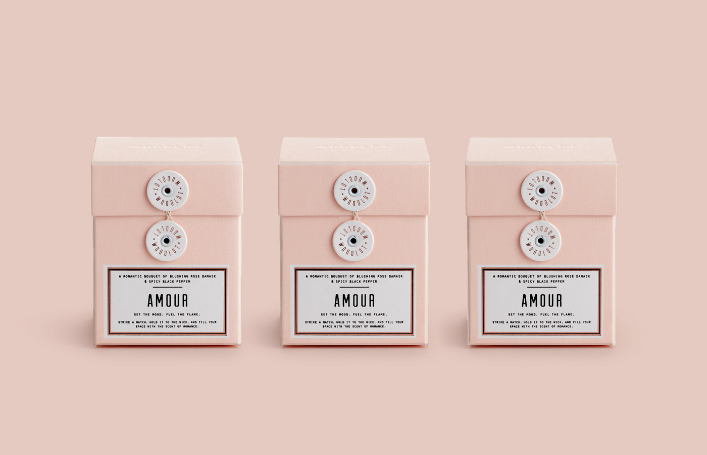 branding  Packaging graphic design  vancouver rigid box candlepackaging pink cpg design studio luxury