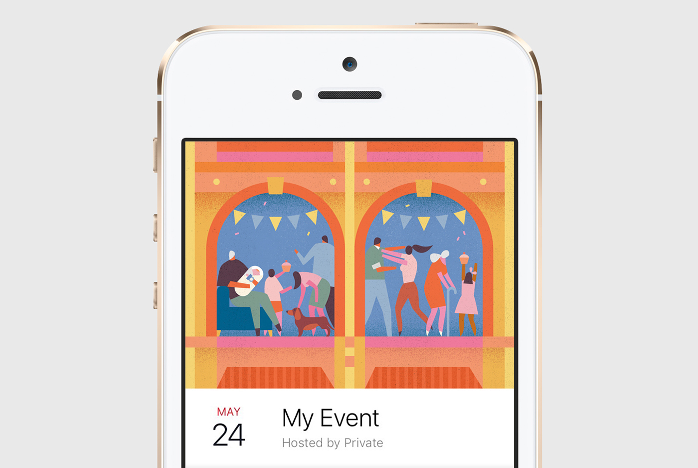 app illustration app facebook Events