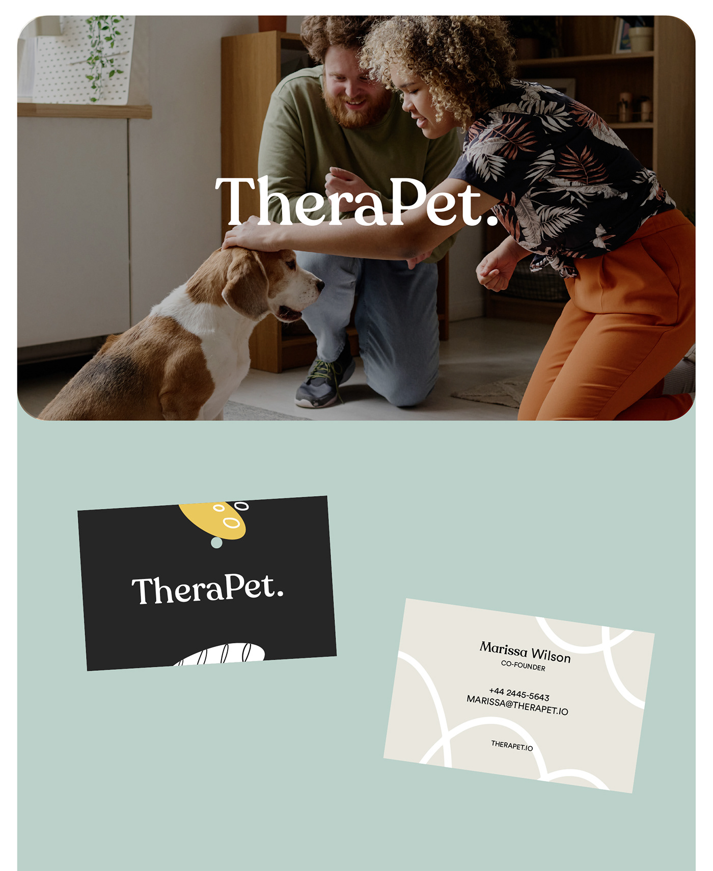 brand identity dog ESA LETTER Figma landing page Pet pets Web Design  Website Website Design