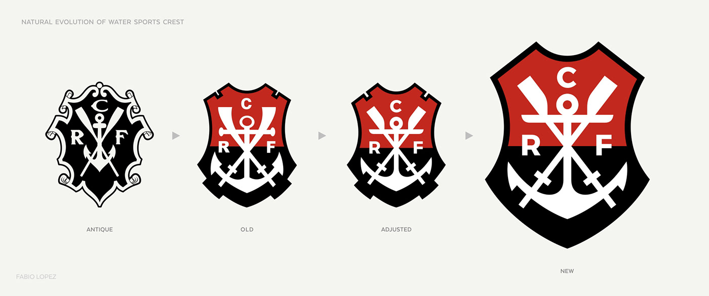 football flamengo soccer visual identity brand graphic design  typography   sports crest brazillian football