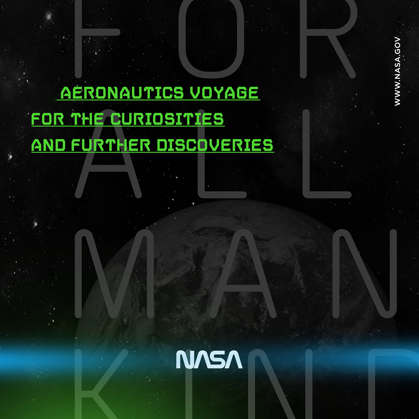 poster print movie nasa Space  Poster Design movie poster interstellar typography   art