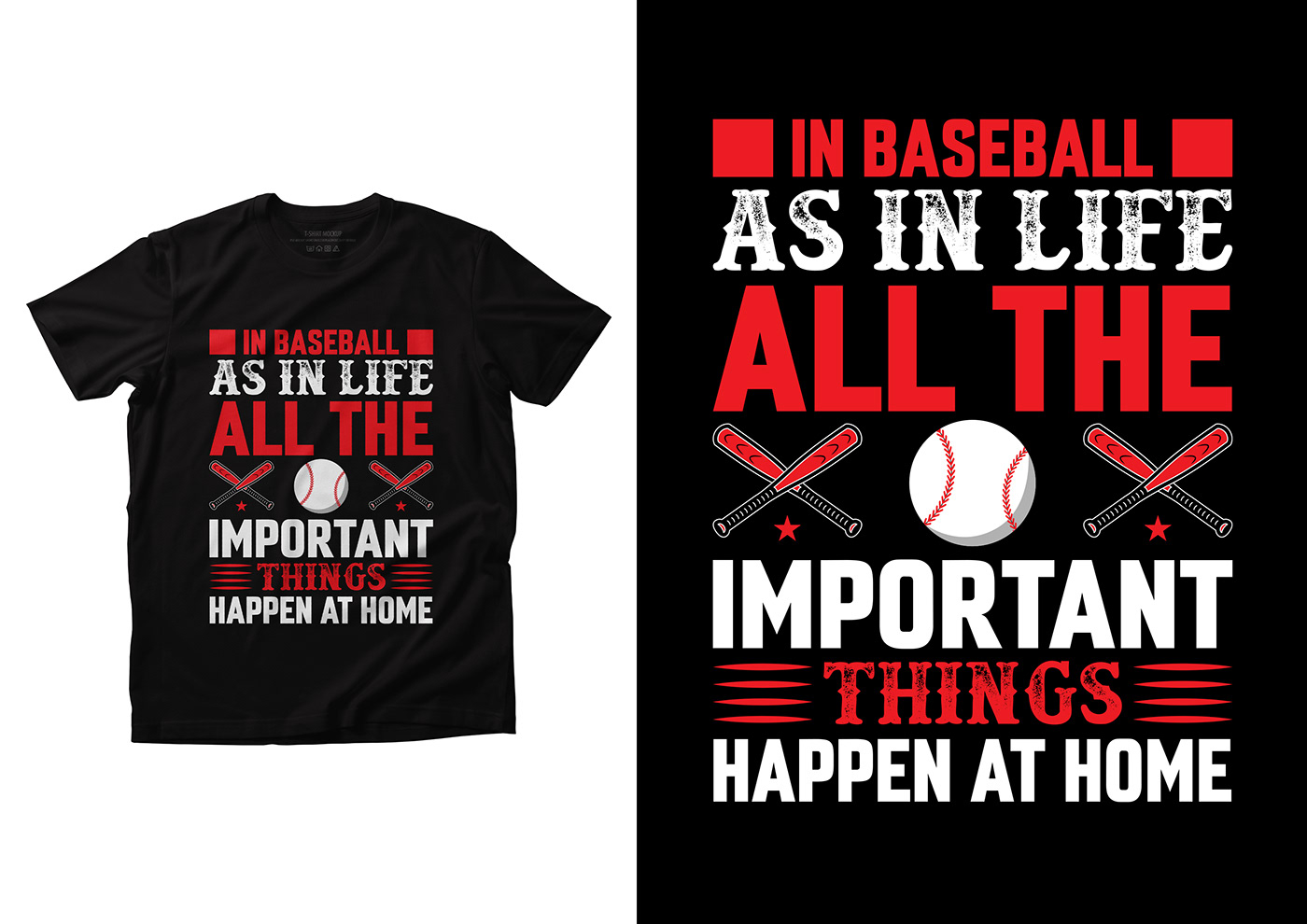 baseball baseball bat baseball cap t-shirt typography   design logo Graphic Designer adobe illustrator Baseball T-Shirt design