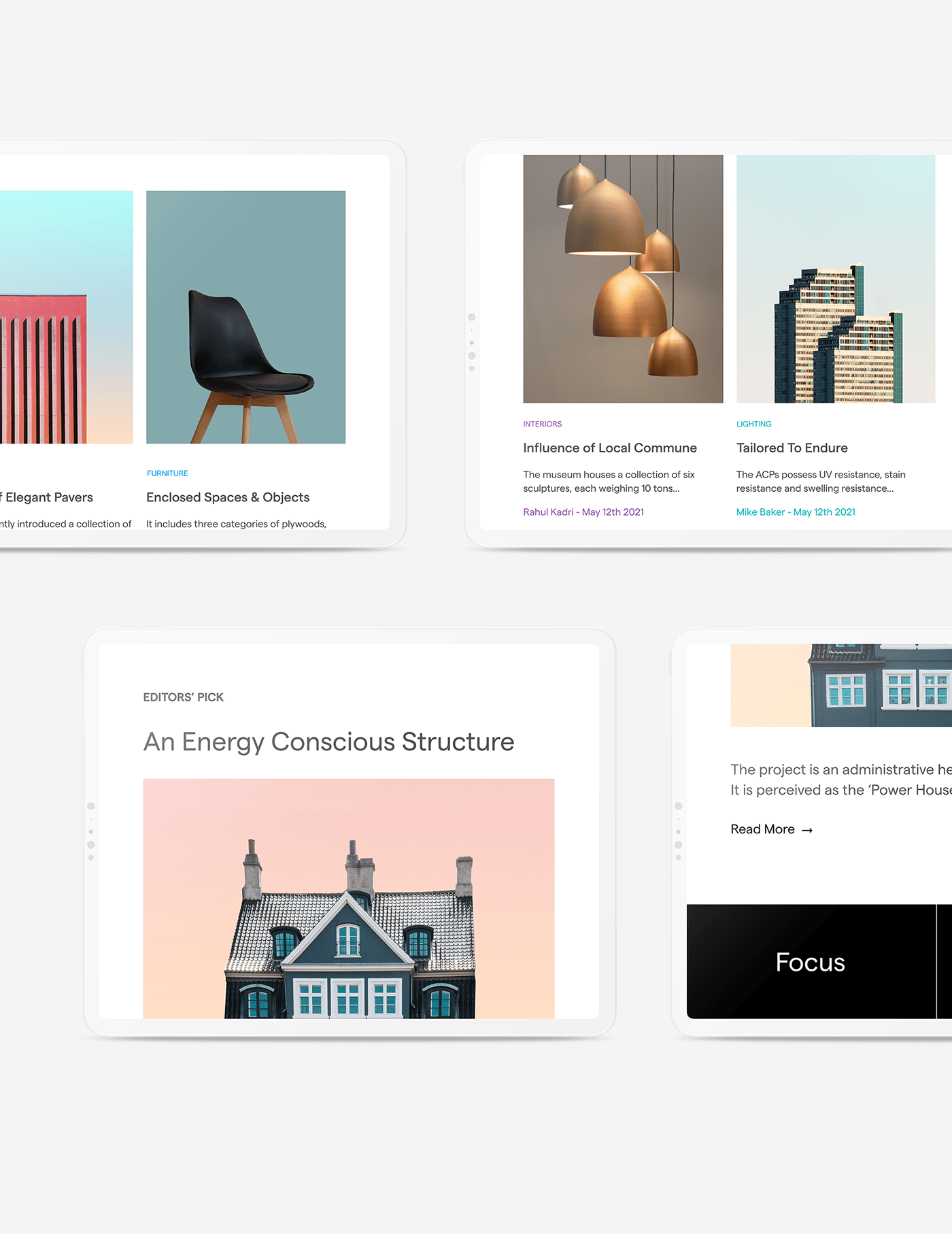 architecture clean colors concept gradient minimal typography   UI/UX Web Design  Website