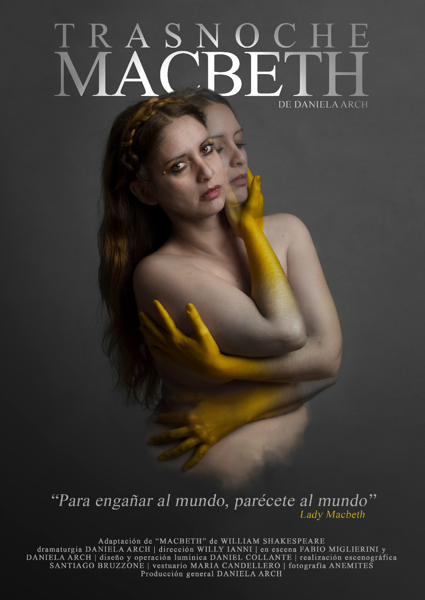 Macbeth trasnoche macbeth FINEART anemites cordoba obra de teatro poster art poster art