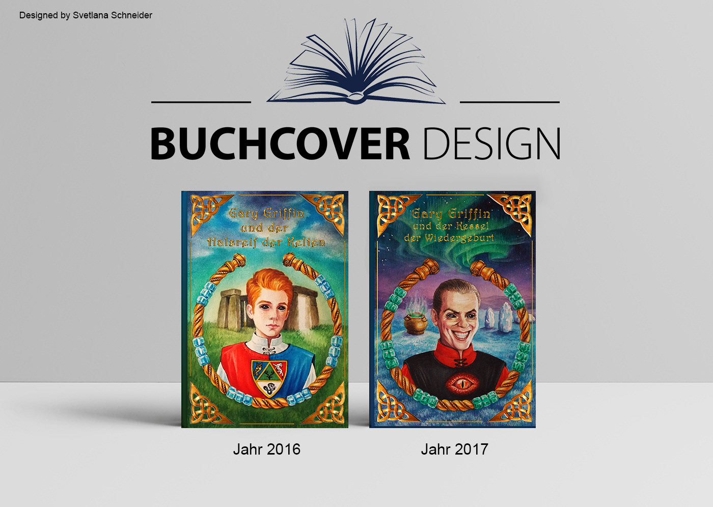 Buchcover Design - Designed by Svetlana Schneider