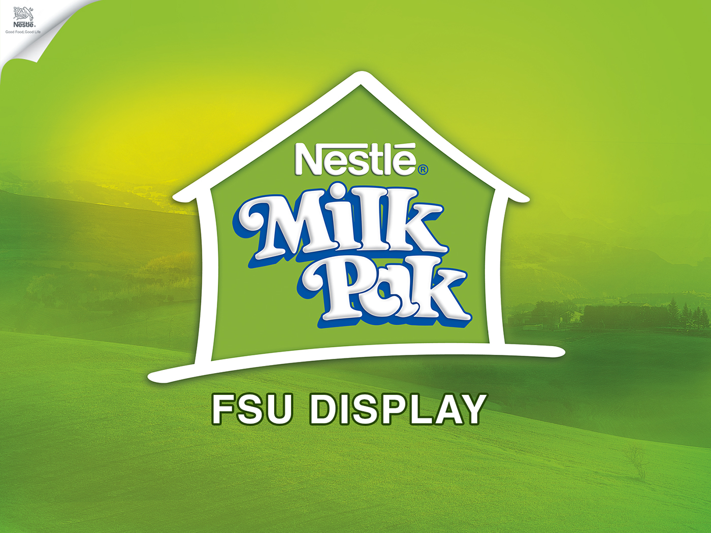 milkpak FSU Display Stand OCD gondola rack milk pos posm