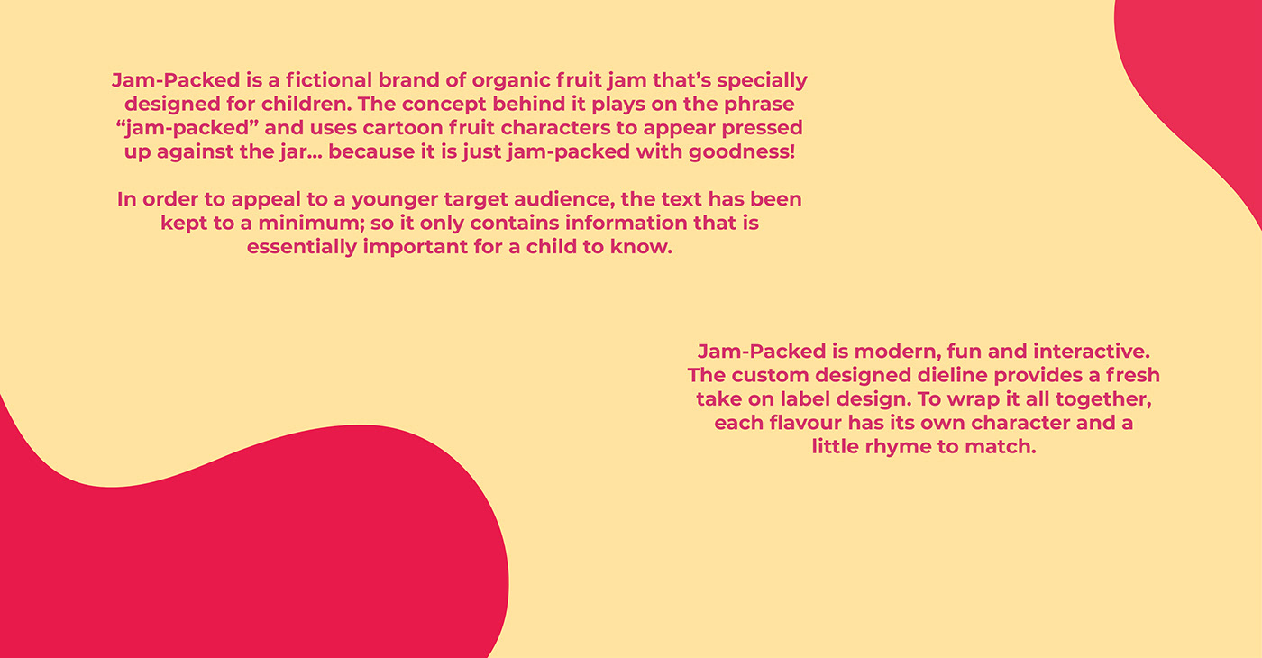 cartoon children ILLUSTRATION  jam Food  Fruit jar label design packaging design