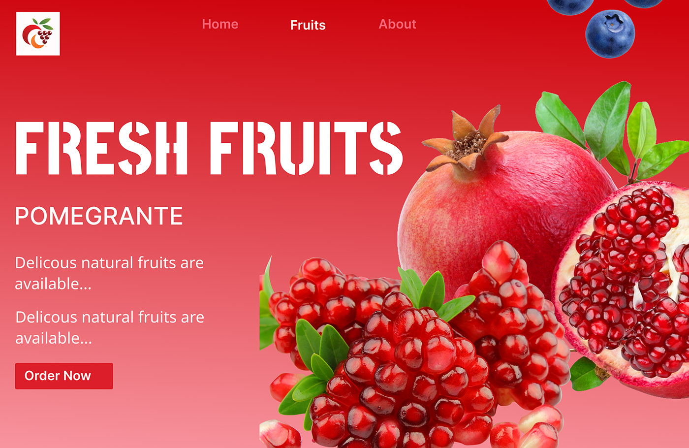 Fruit UI/UX ui design user interface Mobile app application app design Figma Web Design  Website