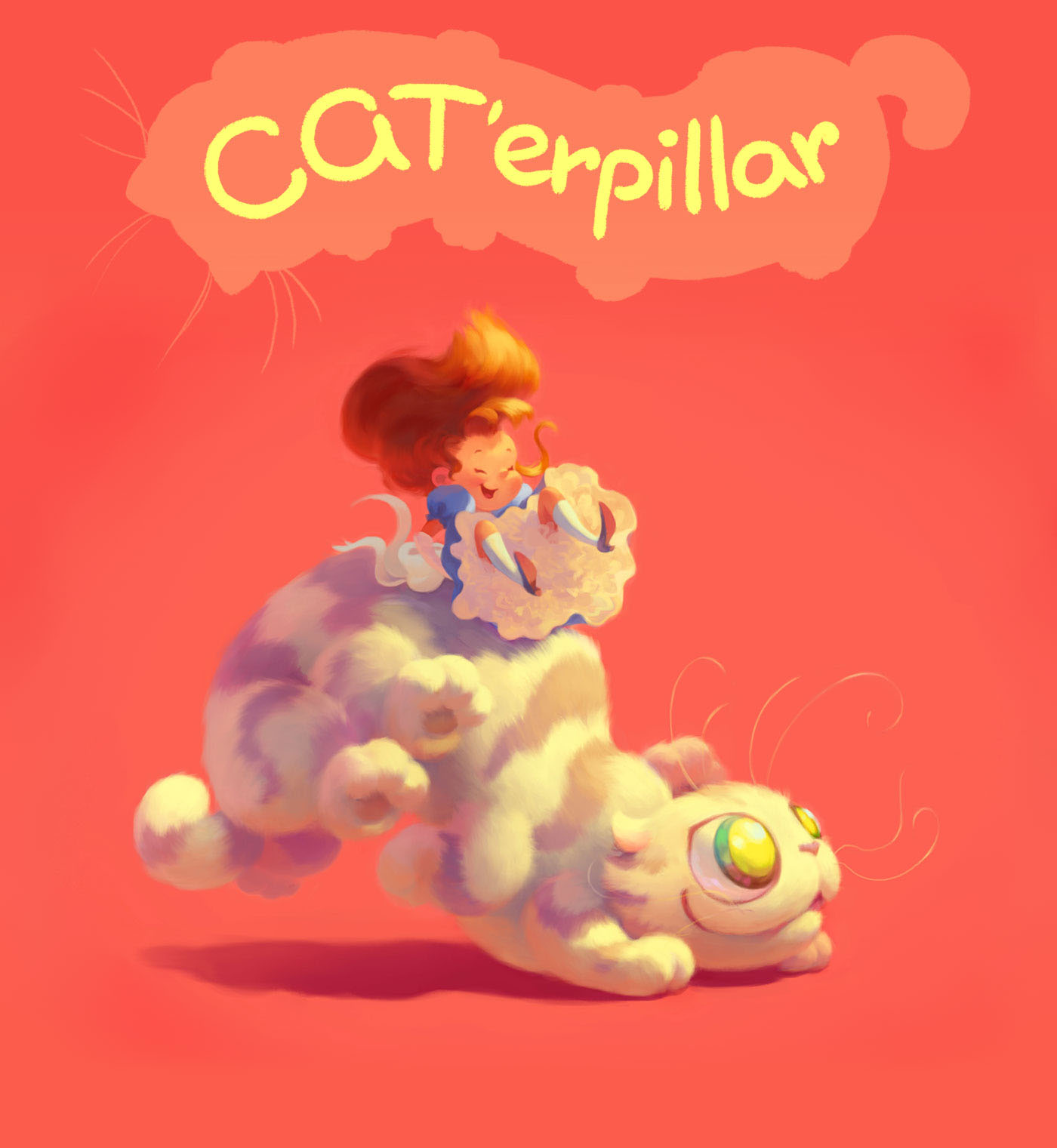 CDChallenge alice in wonderland creature whimsical cartoon ILLUSTRATION  Cheshier Cat Character fantasy contest