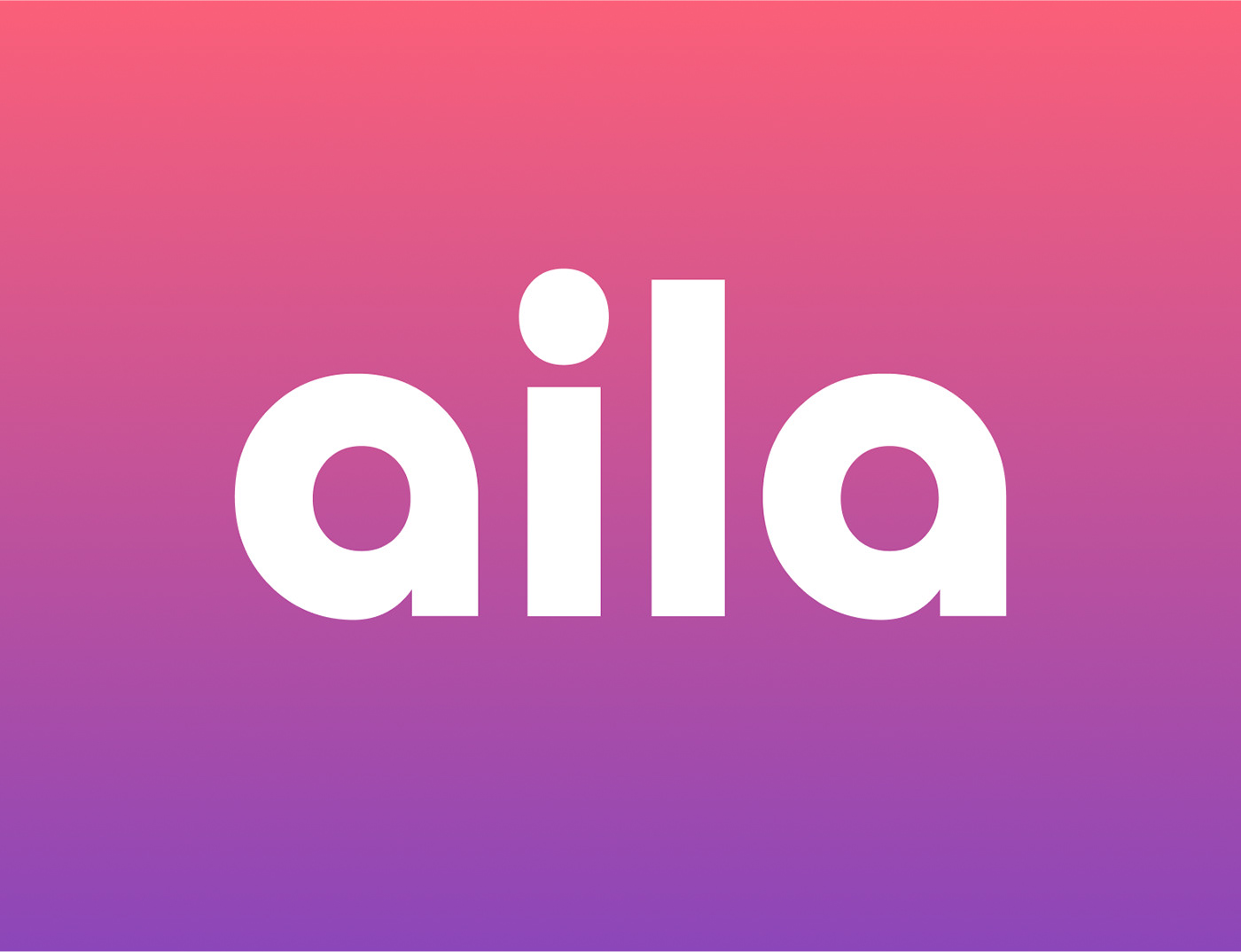 AILA logo Logotype French fresh language Logo Design minimalist modern