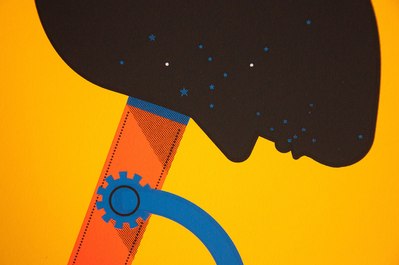 limited edition cards ILLUSTRATION mysterious Playing Cards posters screen printing simple