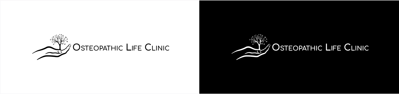 clinic design logo Osteopath Osteopathy Web Design  web development  Website Website Design wordpress