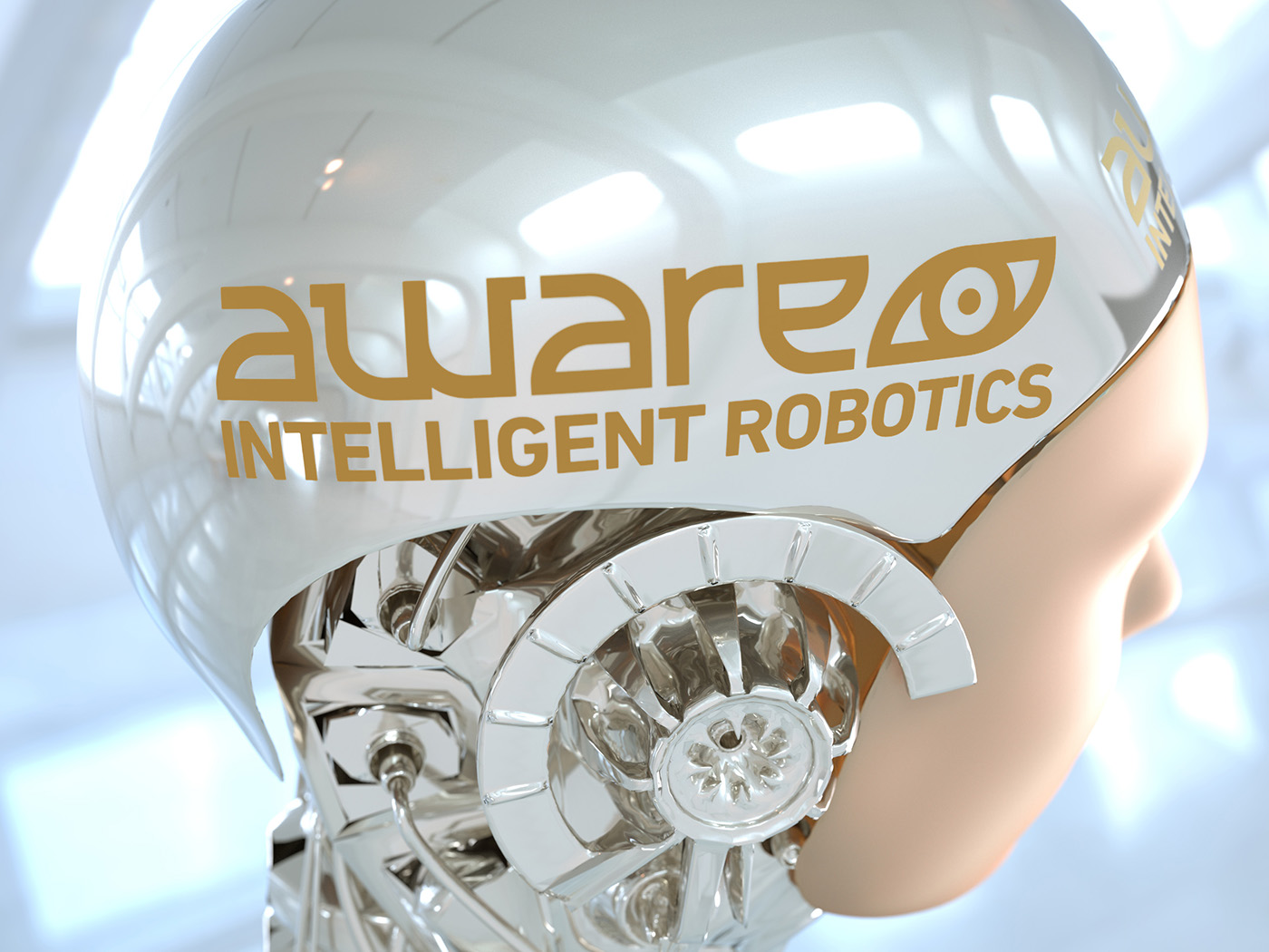 robot robotics Cyborg artificial intelligence futuristic Aware Intelligent Robotics adobe illustrator photoshop