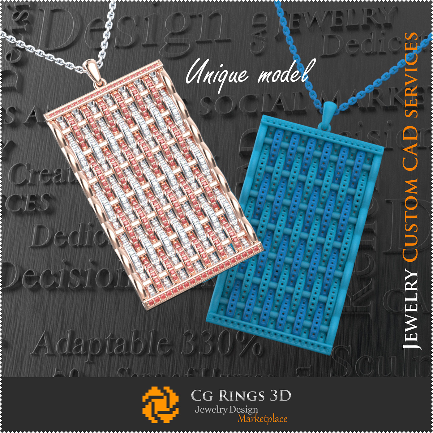 3D 3D printable 3d printing jewel Jewellery jewelry Jewelry Design  Jewelrydesign Unique Unique jewelry