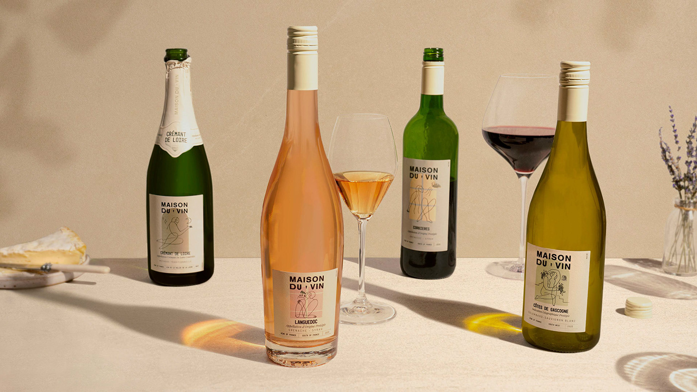 branding  ILLUSTRATION  label design Packaging wine wine label