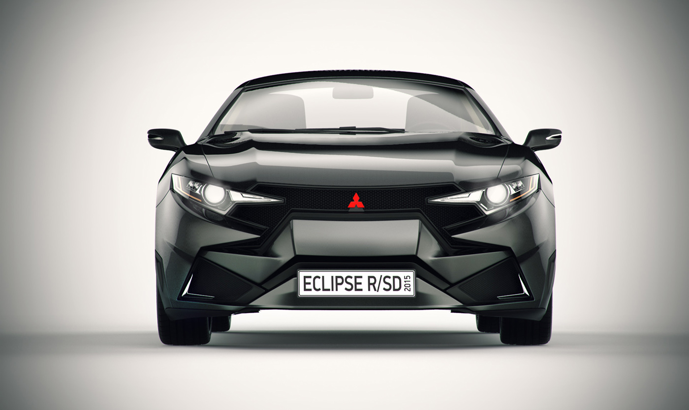 Mitsubishi Eclipse R concept Steel Drake Zhikharev Eduard