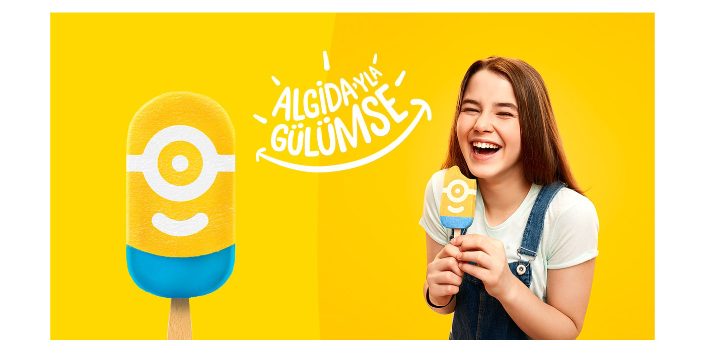 algida ice cream icecream walls Advertising  FMCG Unilever smile happiness summer