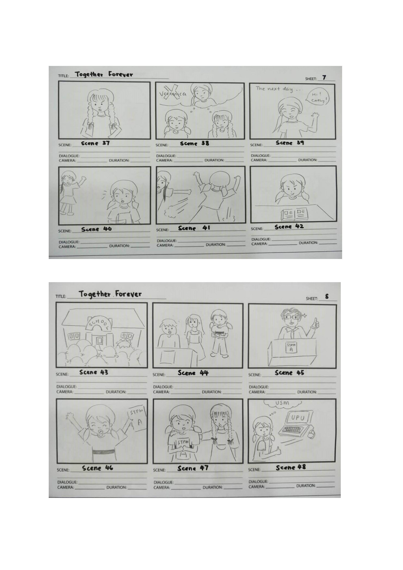 animation  Character design  ILLUSTRATION 