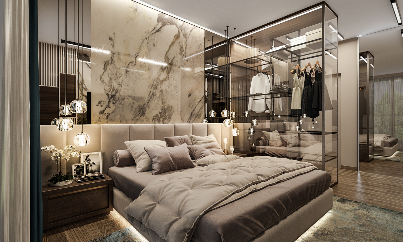 Interior 3ds max archviz luxury Render apartment interior design  visualization vray CGI