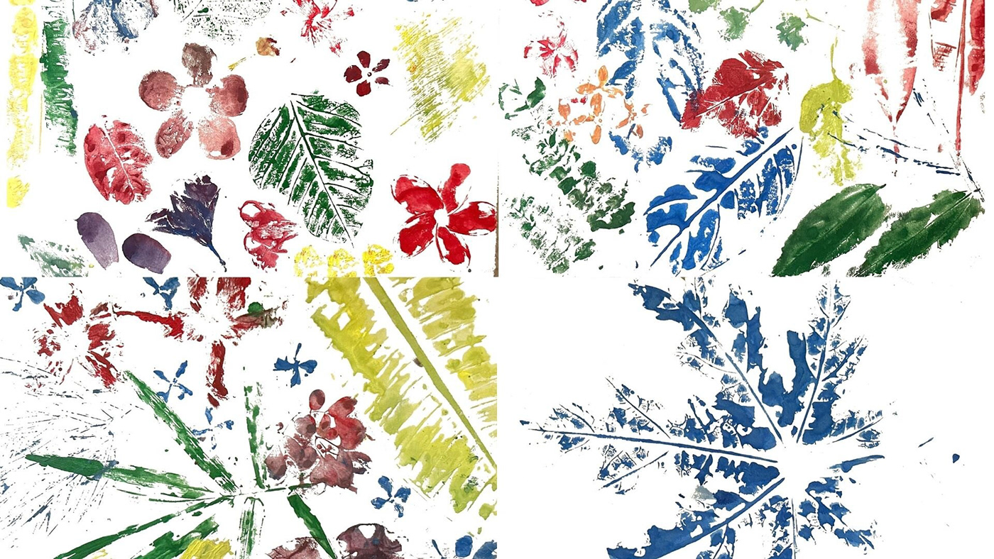 textile design  print design  seamless pattern florals impressions cad leaves Patterns and Repeats textures digital prints