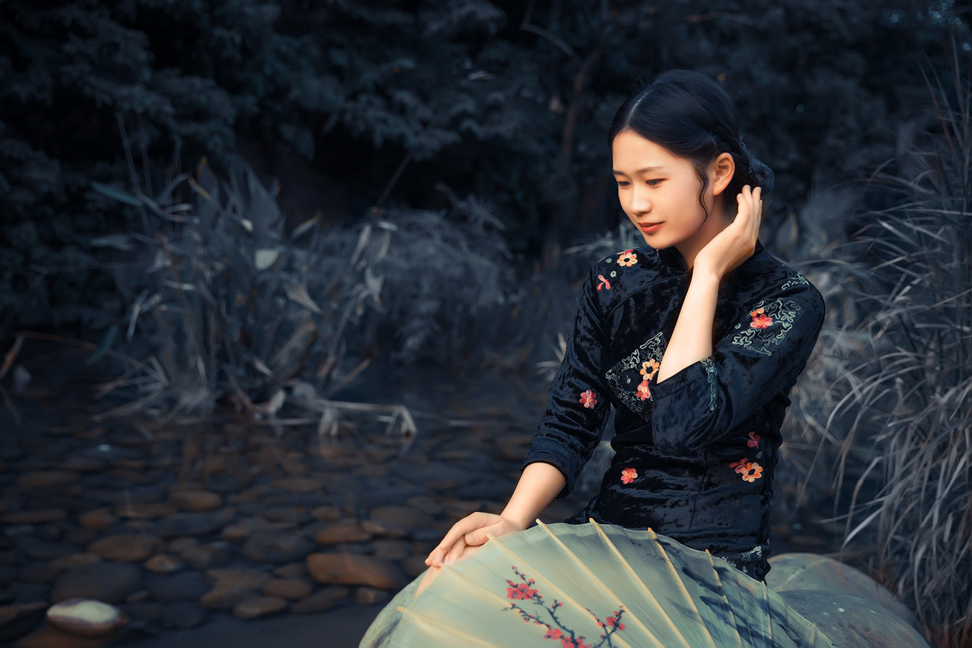 china chinese portrait qipao 攝影 旗袍 portrait photography