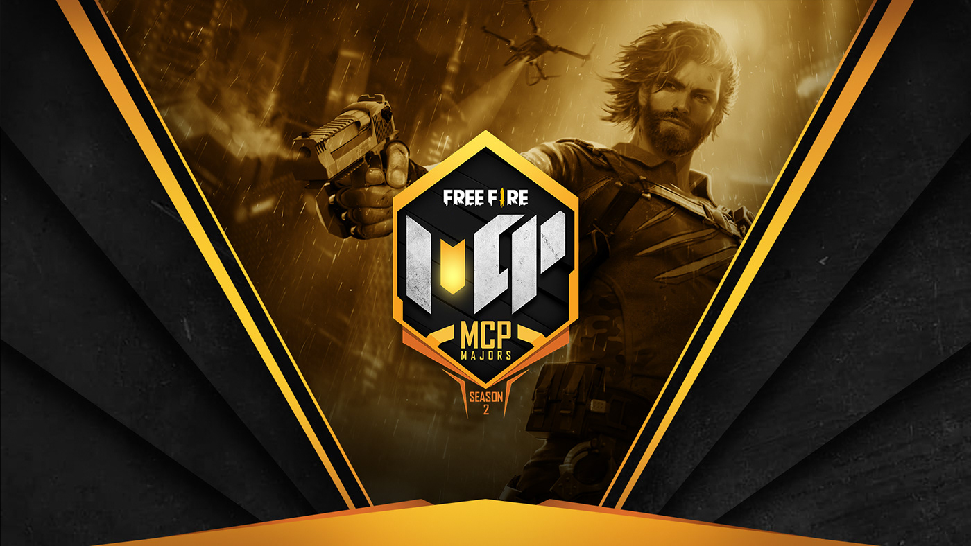 esports FREEFIRE Gaming graphic design  MCP Major