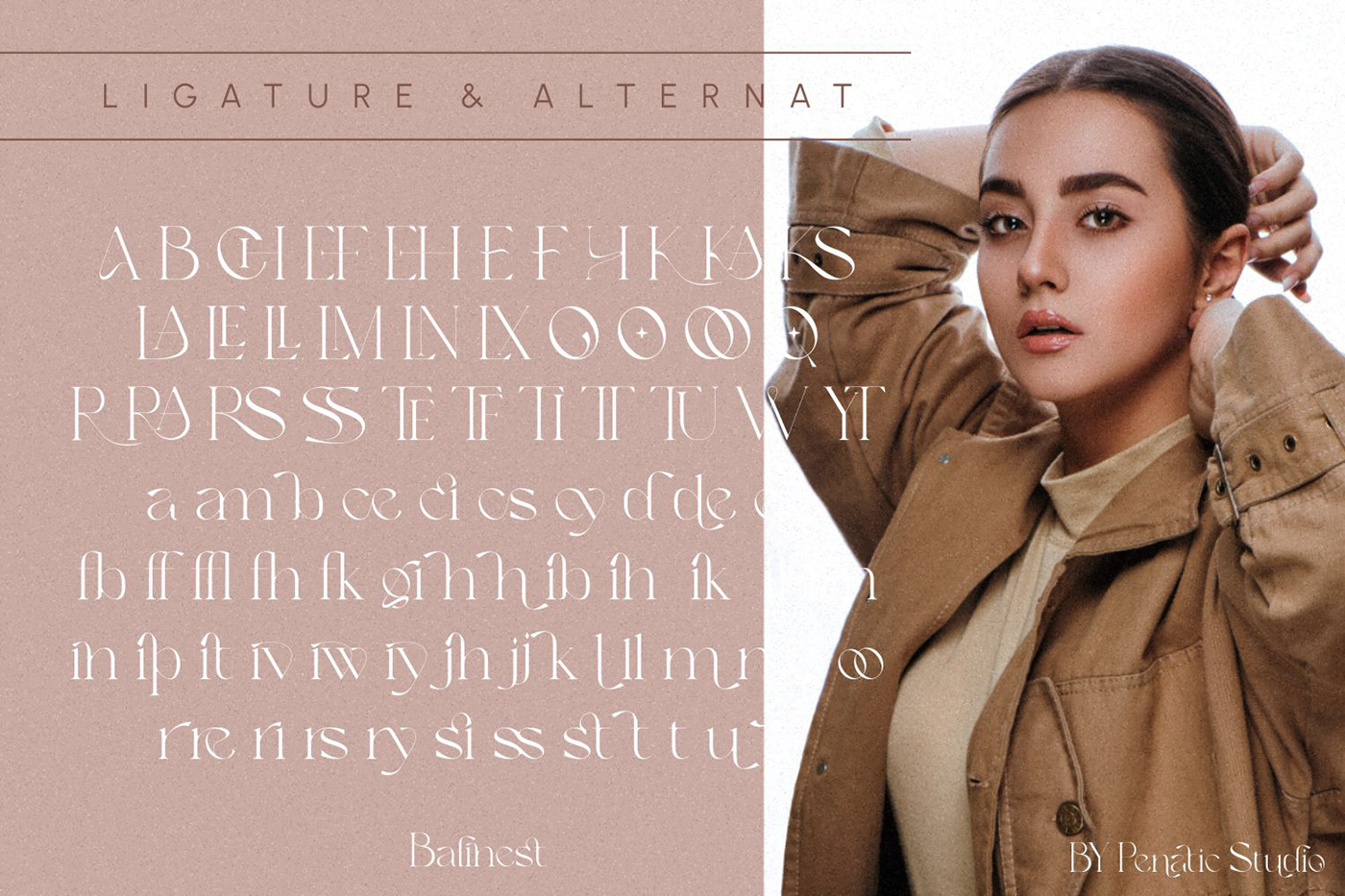 alternates Classic elegant Fashion  font Ligatures luxury modern Serif Font Typeface